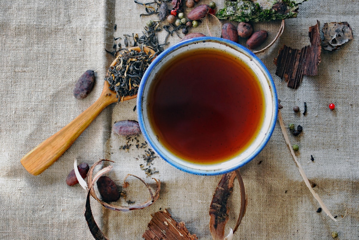Infusión relajante de manzanilla y valeriana